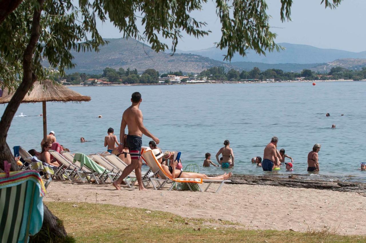 Kima: Relaxing Beach Home Next To Sparkling Waters Néa Mákri Exterior foto